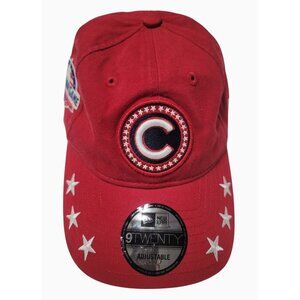 New Era MLB All-Star Game 2018 Red Adjustable Baseball Hat With Embroidered Star
